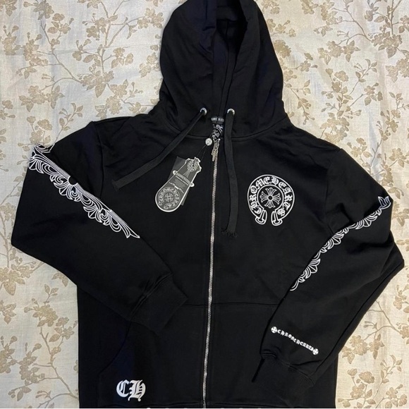 Chrome hearts Floral Los Angeles exclusive Zip-up hoodie - Picture 5 of 5